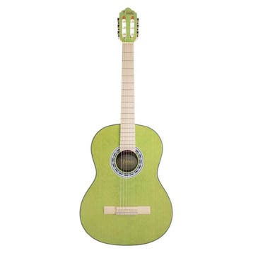 Valencia VC354GN Klassieke Gitaar 4/4 Groen Satin, Ophalen of Verzenden, Nieuw