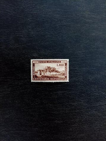 Italiaanse Republiek 1949 - Republiek, Eeuwfeest van de, Gestempeld