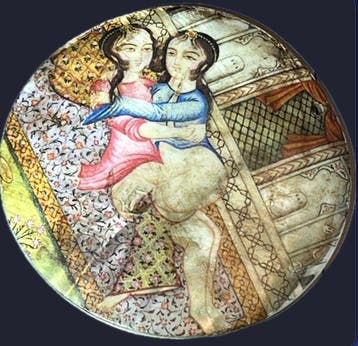 Qajar-miniatuur, Ottomaans, islamitische kunst, oriëntalist
