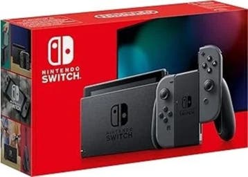 Nintendo Switch Console Set Grijs V2 in Doos (Nette Staat), Spelcomputers en Games, Ophalen of Verzenden, Zo goed als nieuw