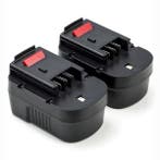 2x Black & Decker HPB14 / A1714 / A14, 123accu huismerk, Verzenden, Nieuw
