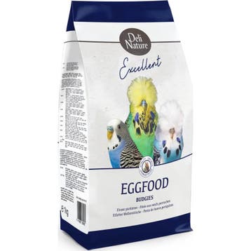 4x Deli Nature Eivoer Parkiet 1 kg, Verzenden, Nieuw