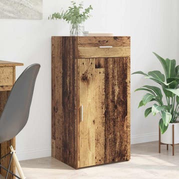 vidaXL Dressoir Oud hout 45 x 42,5 x 93 cm Bewerkt hout, Verzenden, Nieuw, Overige houtsoorten, Minder dan 50 cm