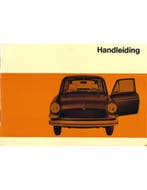 1969 VOLKSWAGEN 1600 INSTRUCTIEBOEK NEDERLANDS, Auto diversen, Handleidingen en Instructieboekjes