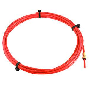 Liner teflon migtoorts voor aluminium 1,0-1,2mm rood 4,5mtr, Verzenden, Nieuw, Co2
