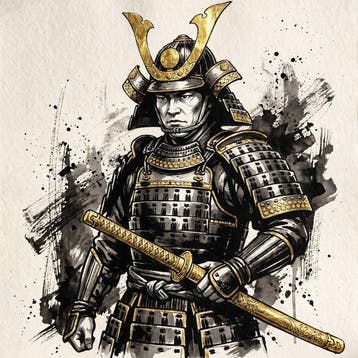 MEDSAN - Sumi-e Golden Shogun () - UNIQUE EDITION