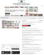 Crown Currency Veiling / Taxatie / Inkoop / Verkoop / PMG, Postzegels en Munten, Bankbiljetten | Nederland