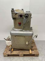 RVS Bohmer vulbus stopbus worstvuller met portioneer 20 ltr, Ophalen of Verzenden, Gebruikt