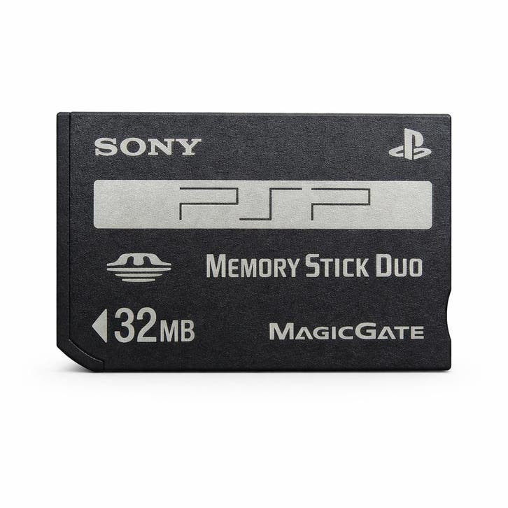 Sony PSP Memory Stick Pro Duo - 32MB, Spelcomputers en Games, Spelcomputers | Sony PlayStation Consoles | Accessoires, Zo goed als nieuw