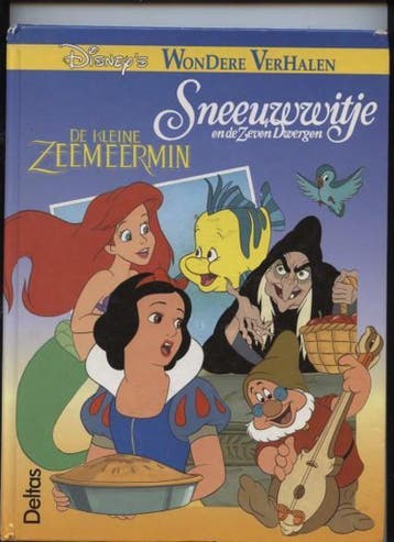 Sneeuwwitje en de Zeven Dwergen / De Kleine Zeemeermin /, Boeken, Verzenden, Zo goed als nieuw, Walt Disney