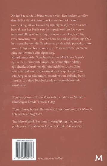 Munch 9789029090797 Atle Naess, Verzenden, Gelezen, Atle Naess