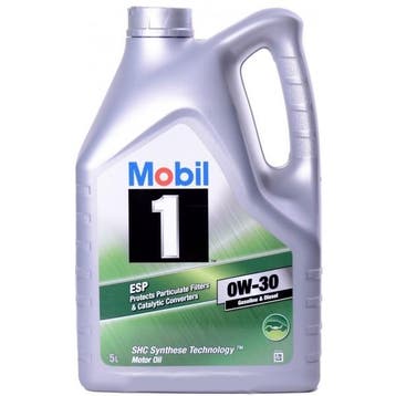Mobil ESP 0w30 5 Liter, Ophalen of Verzenden