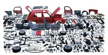 Draagarmset draagarmen CHRYSLER Voyager IV 4 Dodge Caravan N, Ophalen of Verzenden, Nieuw, Dodge