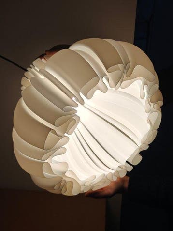 Lumovim - Plafondlamp - Santorini Mega - Biopolymeer
