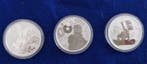 Tuvalu. 1 Dollar 2019/2021 The Simpson 3 x 1 oz (3 coins)