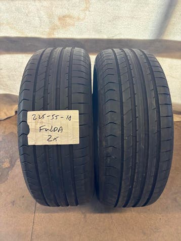 2x Fulda EcoControl SUV 225/55 R18 Zomerbanden 6,5mm, Ophalen, 18 inch, Gebruikt, Band(en)
