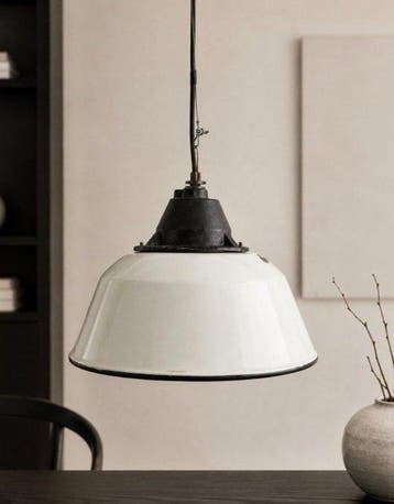 szarvasi - Plafondlamp - emaille - industriële fabriekslamp