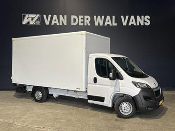 Peugeot Boxer L3H1 | Financial Lease voor 404 p/mnd, Stof, Gebruikt, Overige carrosserieën, Wit