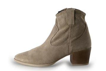 Freeflex Enkellaarzen in maat 41 Beige, Kleding | Dames, Verzenden, Beige, Lage of Enkellaarzen, Zo goed als nieuw