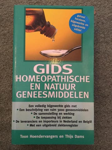 GIDS HOMEOPATISCHE NATUURGENEESMIDDELEN 9789038903620, Verzenden, Gelezen