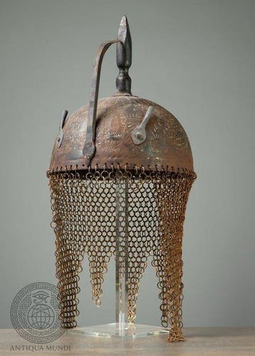 West-Aziatisch / Zuid-Aziatisch IJzer Kulah Khud-helm met
