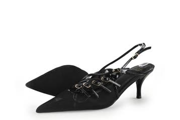 Jeffrey Campbell Pumps in maat 37 Zwart, Pumps, Verzenden, Zwart, Zo goed als nieuw