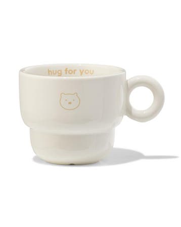 HEMA Mok 240ml keramiek teddybeer, Verzenden, Nieuw