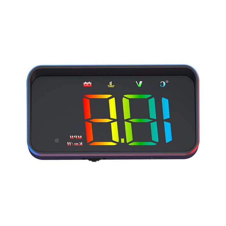 WiiYii Head Up Display M4 - OBD2 - HUD Projector - Kleur, Auto diversen, Auto-accessoires, Nieuw, Ophalen of Verzenden
