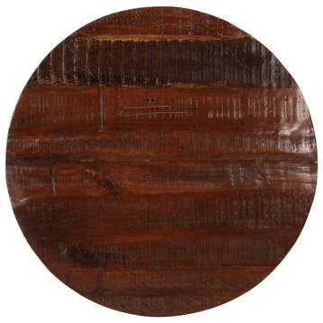 vidaXL Tafelblad rond Ø 70x2,5 cm massief gerecycled hout, Verzenden, Nieuw