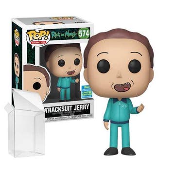 Funko Pop!  Rick & Morty   Tracksuit Jerry 574 (Convention ), Verzenden, Nieuw