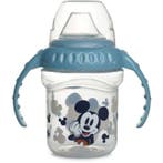 BEKER MET HANDVATTEN 250 ML SILICONEN TUIT MICKEY COLLECTOR, Verzenden, Nieuw