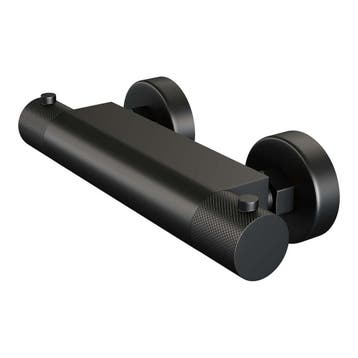 Brauer Black Carving - Opbouw Douche Thermostaatkraan - Mat, Doe-het-zelf en Verbouw, Sanitair, Ophalen of Verzenden, Nieuw