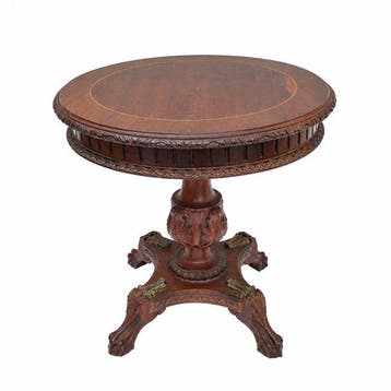 Bijzettafel - Hout, Brons