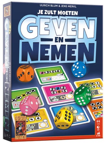 Geven & Nemen Dobbelspel, Ophalen of Verzenden, Nieuw
