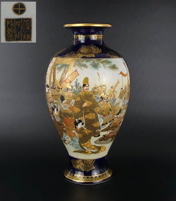 Vaas - Aardewerk, Porselein - Japan - Meiji periode