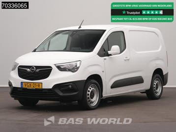 Opel Combo 131PK Automaat L2H1 Maxi Airco Navi Cruise Apple, Automaat, Stof, Gebruikt, Euro 6