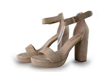 Ann Rocks Sleehakken in maat 39 Beige, Ann Rocks, Verzenden, Beige, Zo goed als nieuw