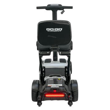 Pride Go Go Carbon Opvouwbare Soootmobiel - Zilver, Ophalen of Verzenden, Nieuw, Pride