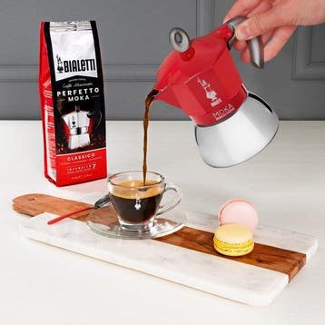 Bialetti Moka Induction - Percolator - Rood - 6 kops, Verzenden, Nieuw