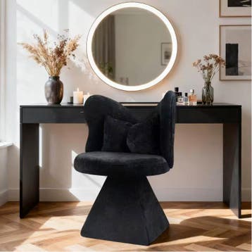 Draaibare Make-up Stoel – 360° Vanity Chair PU Leer, Huis en Inrichting, Verzenden, Nieuw