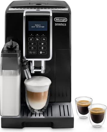 DeLonghi Dinamica ECAM350.55.B - Volautomatische, Ophalen of Verzenden, Zo goed als nieuw