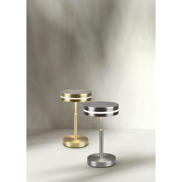 LED Tafellamp - Trion Franco - 6W - Warm Wit 3000K - Rond -, Huis en Inrichting, Ophalen of Verzenden, Nieuw, Metaal, Overige fittingen