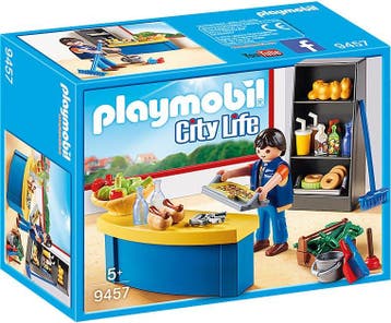 Playmobil City Life Schoolconciërge met kiosk - 9457 (Nieuw), Verzenden, Nieuw