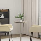 vidaXL Tafelblad Ø40x2,5 cm marmer grijs, Huis en Inrichting, Tafels | Eettafels, Verzenden, Nieuw