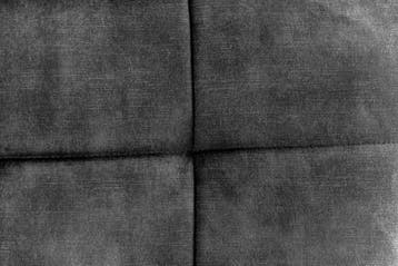 Moderne fauteuil SCANDINAVIA grijs fluweel zwart metalen, Ophalen of Verzenden, Nieuw
