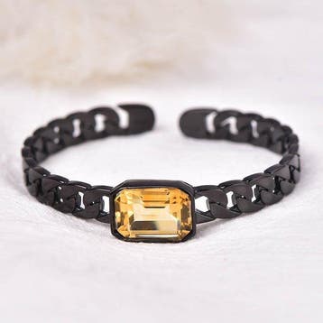 Zonder minimumprijs - Armband Zilver - Citrien -, Nieuw