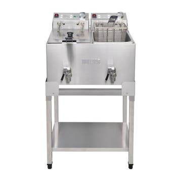 Onderstel voor dubbele friteuse | 7,54 | 67(h) x 57,5(b)..., Verzenden, Nieuw in verpakking