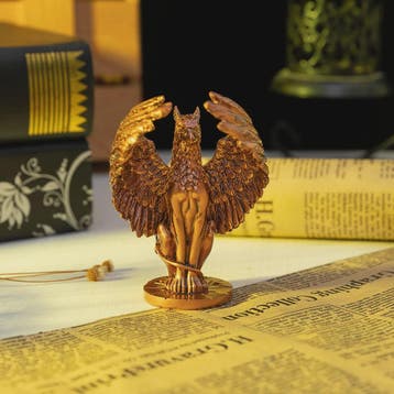 Mythologische Griffioen Beeldje - Uniek Hars Ambacht voor Bu
