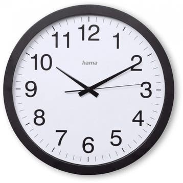 Moderne Wandklok Rond 40cm | Tweedekansje | OP=OP, Ophalen of Verzenden, Nieuw, Wandklok