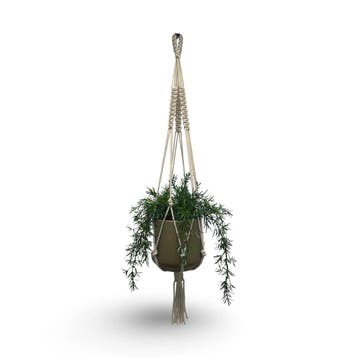 Plantenhanger Boho - Kies kleur en lengte - Katoen -, Huis en Inrichting, Woonaccessoires | Overige, Ophalen of Verzenden, Nieuw